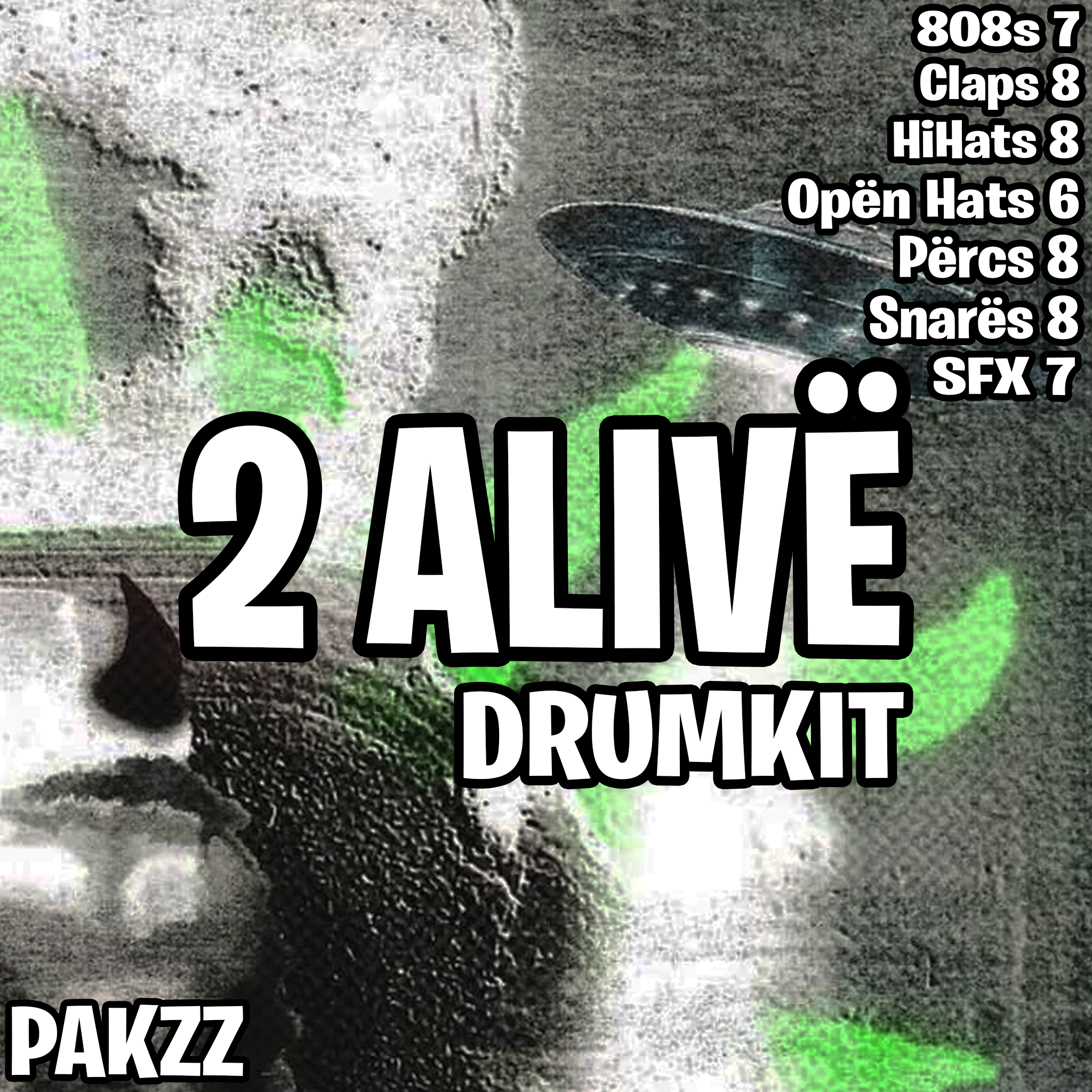 The 2 Alivë Drumkit